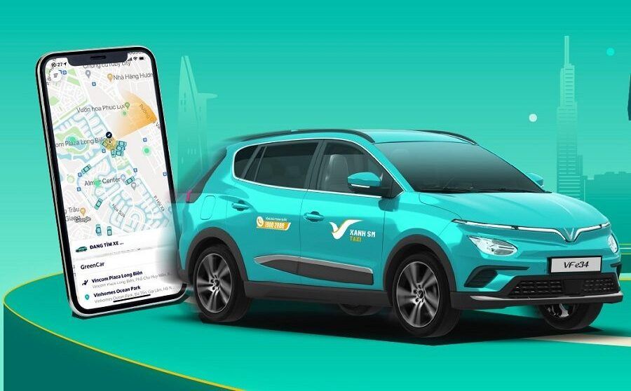 Taxi xanh SM (GSM - Taxi VinFast)