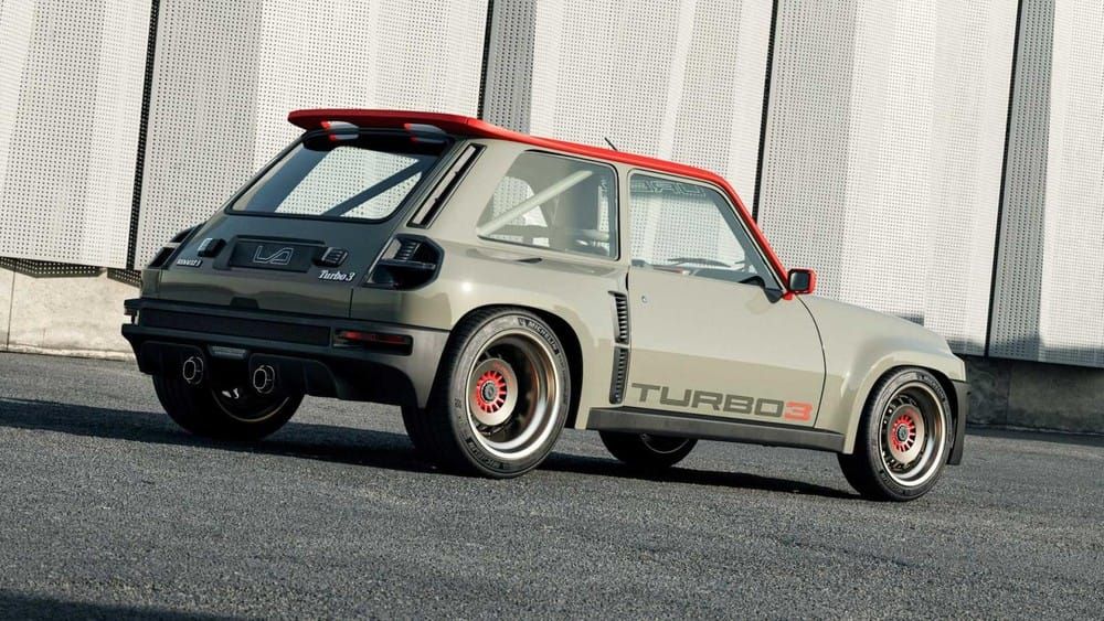 Phía sau của Renault 5 Turbo 3 Phía sau của Renault 5 Turbo 3