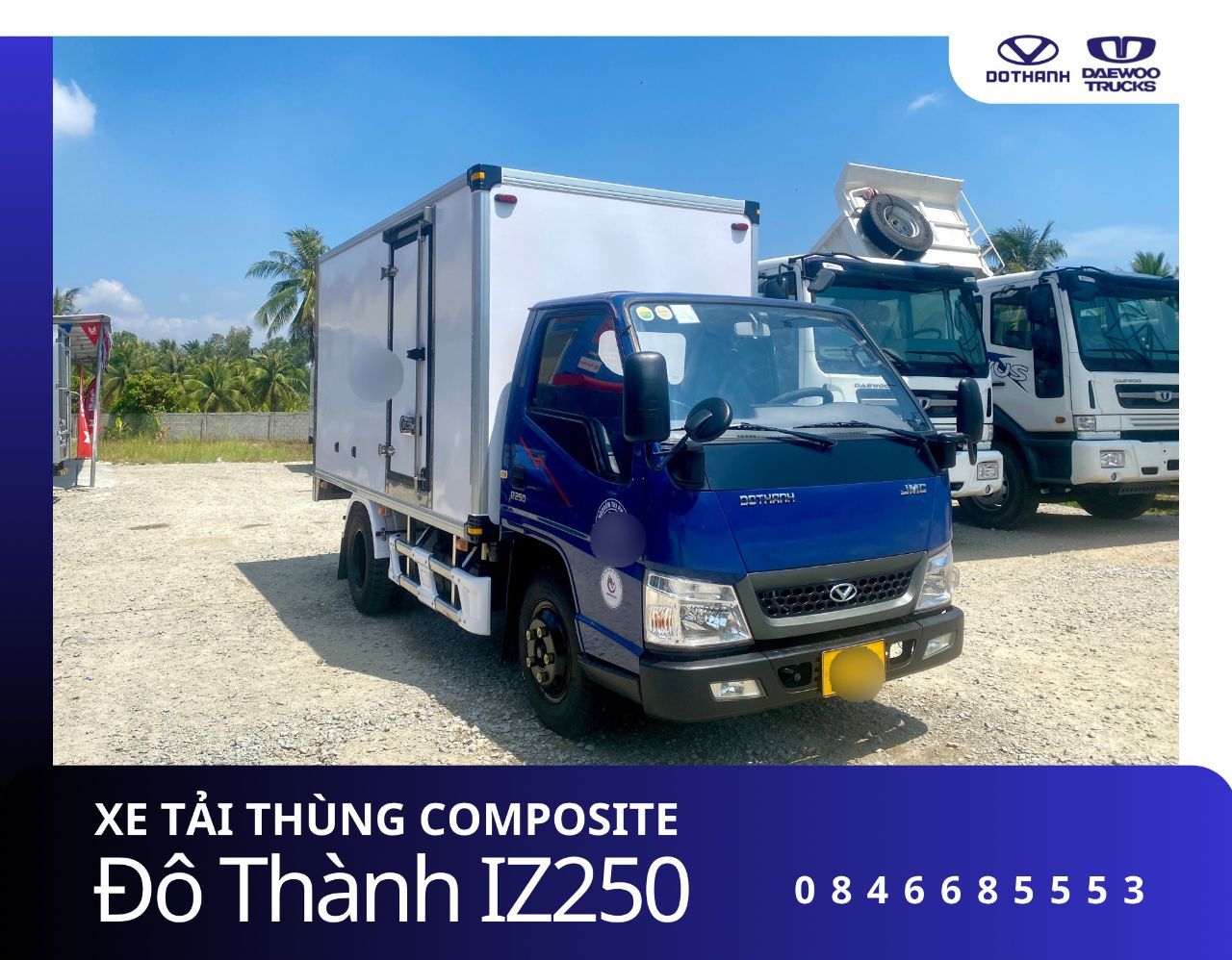 ‼️ ĐÔ THÀNH IZ250-THÙNG KÍN COMPOSITE ‼️ Tải trọng 2.5T |