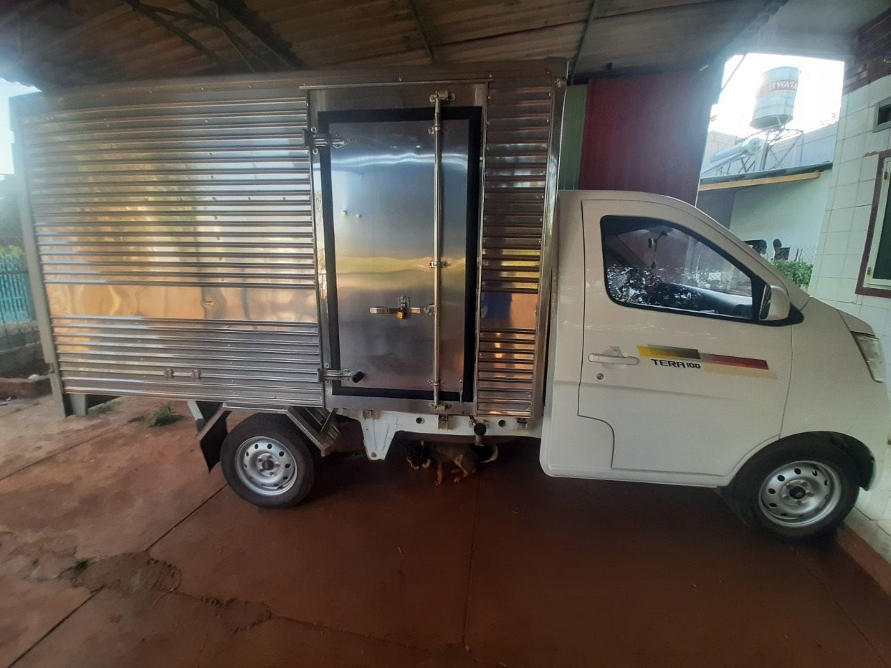 Chính chủ bán xe Teraco 990kg thùng inox mua năm 2022