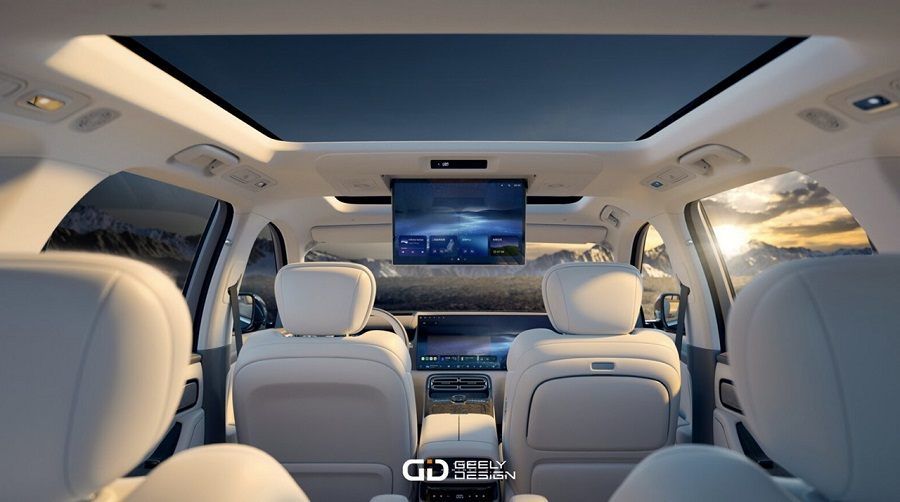 nội thất Geely Galaxy M9