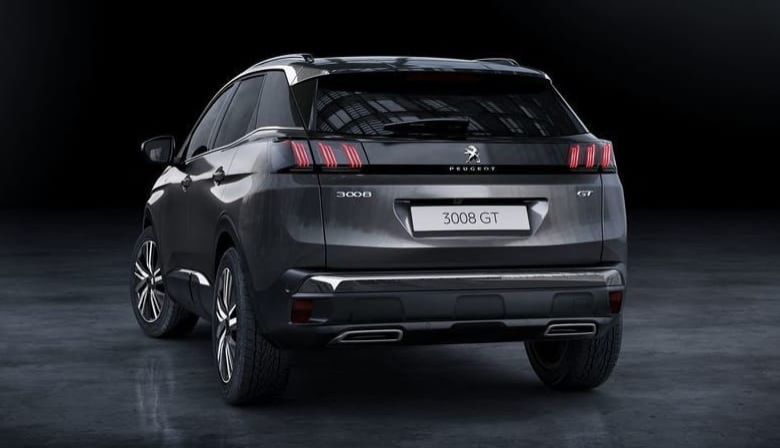 Thiết kế đuôi xe Peugeot 3008 2021 -2