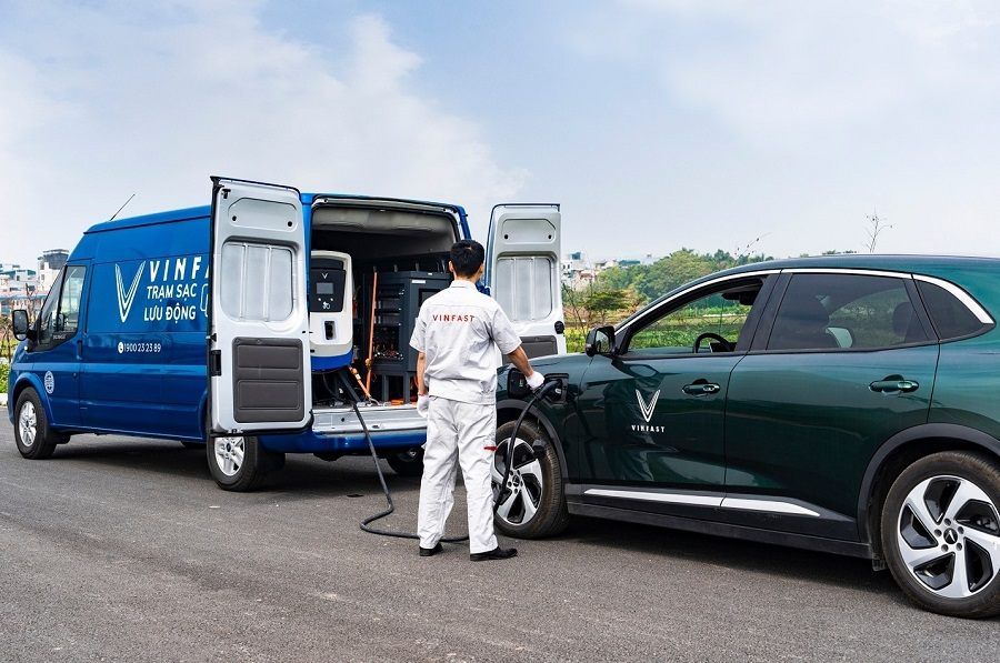 Dịch vụ sạc lưu động VinFast