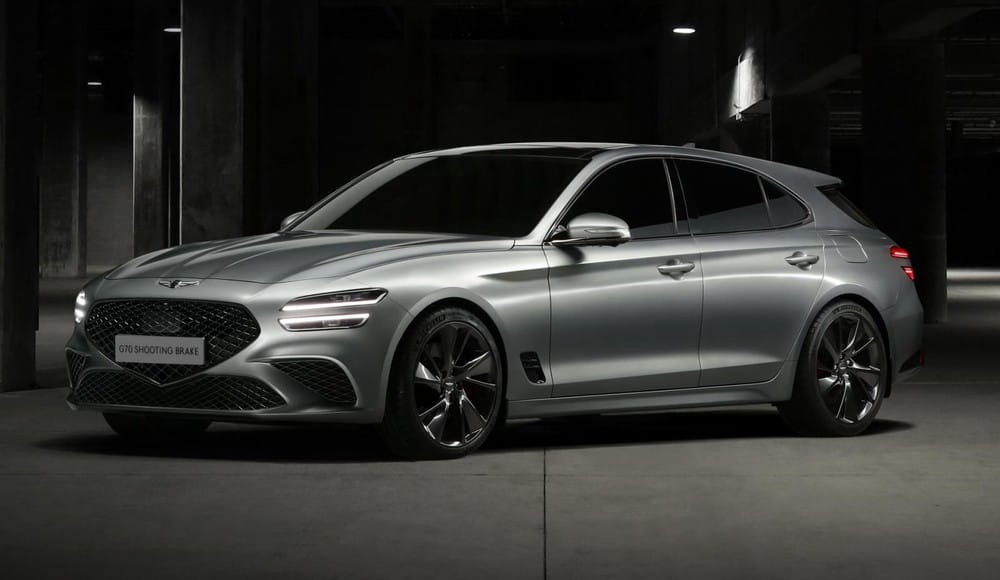 Genesis G70 Shooting Brake trình làng