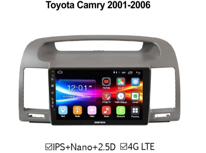 Màn hình DVD android Zestech zin theo xe