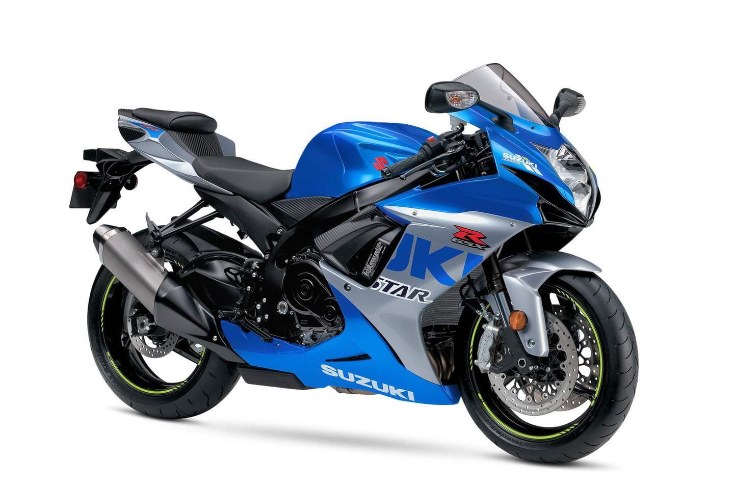 Suzuki GSX-R600 2021 màu xanh
