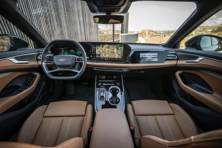 nội thất Audi A6 2025