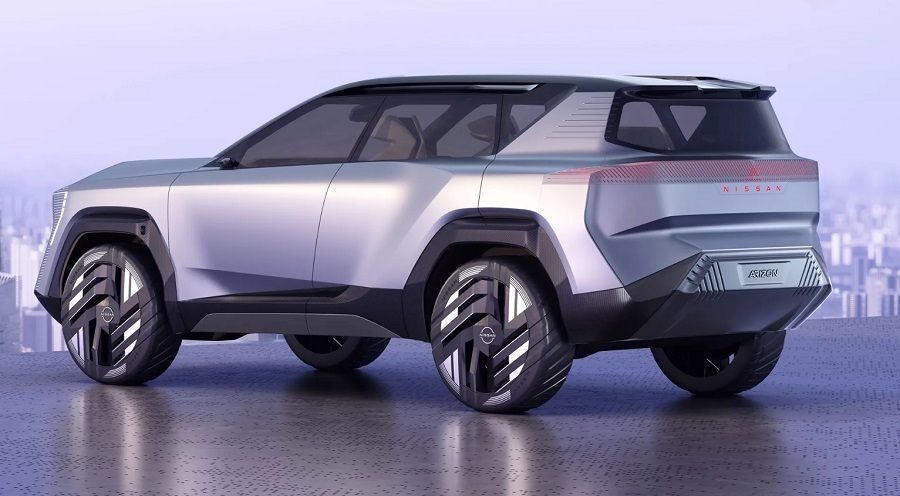 đuôi xe Nissan Arizon