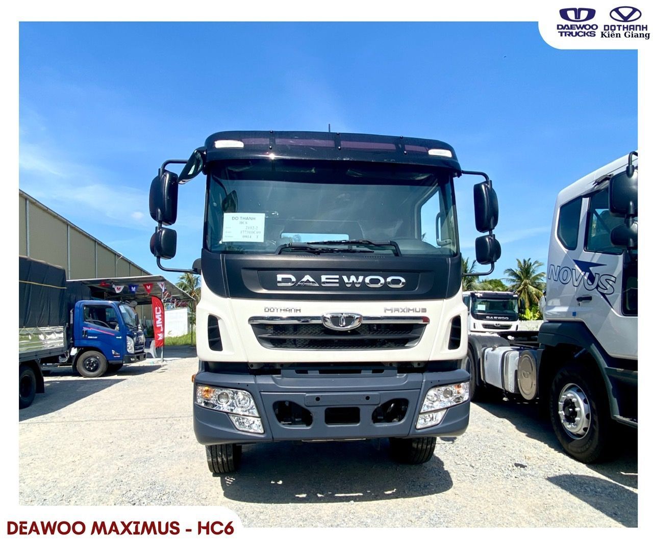 XE TẢI DAEWOO HC6/HC8 - NHẬP KHẨU HÀN QUỐC - ĐỘNG CƠ DOOSAN