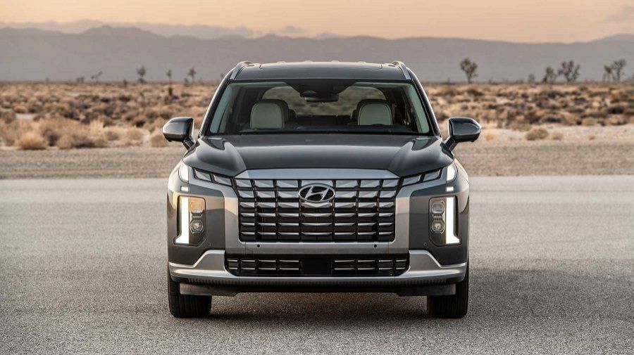 đầu xe Hyundai Palisade 2023