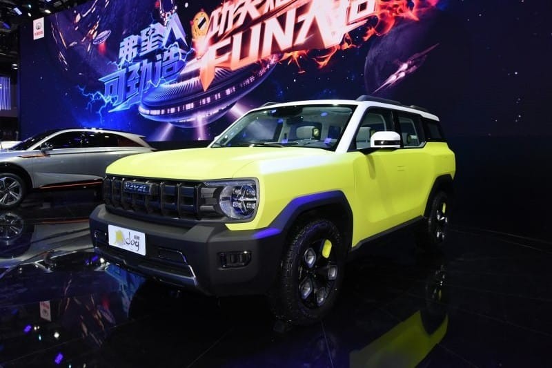 Haval X Dog ra mắt trong triển lãm Ô tô Thượng Hải 2021 dưới dạng xe concept.