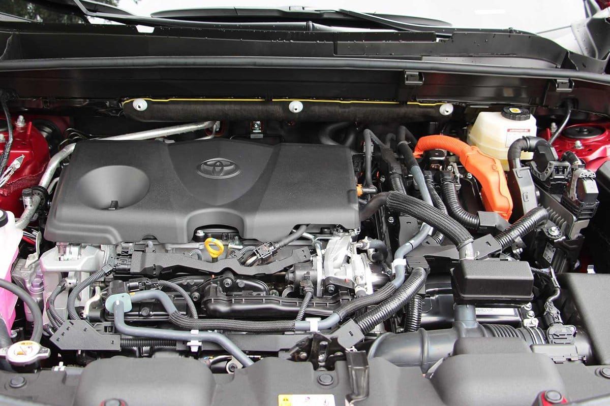 Đánh giá xe Toyota Venza 2021: Động cơ Toyota Venza 2021 sử dụng động cơ Hybrid.