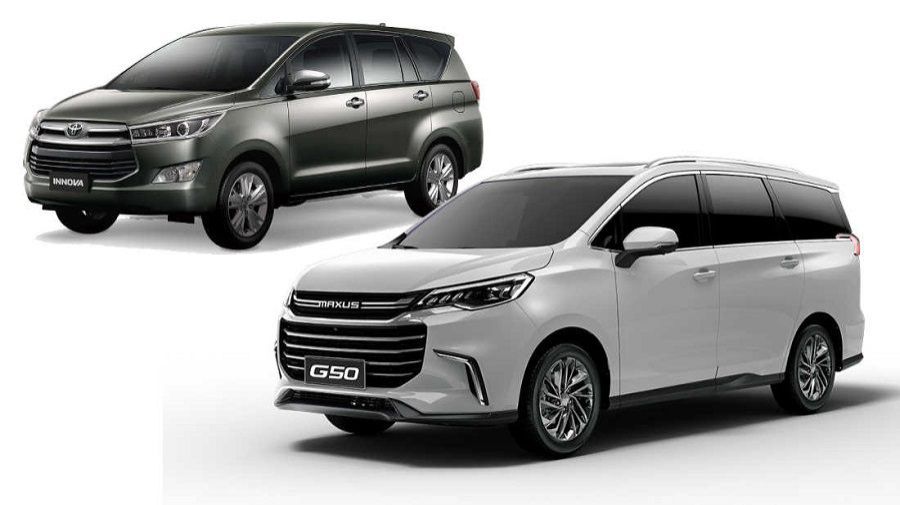 MG G50 và Toyota Innova Cross