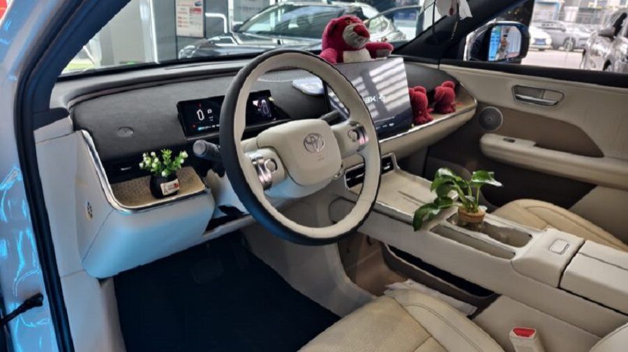 nội thất Toyota bZ3X