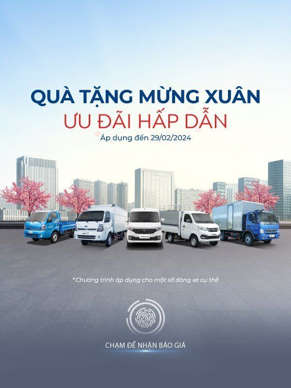 ƯU ĐÃI CHO KHÁCH HÀNG MUA XE TRONG DỊP ĐẦU XUÂN NĂM MỚI GIÁP THÌN 2024