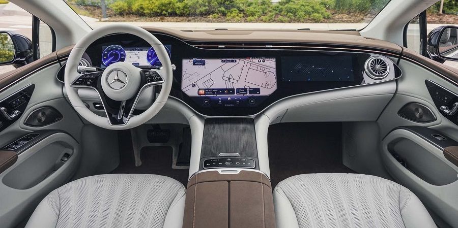 nội thất Mercedes-Benz EQS450 4Matic 2025