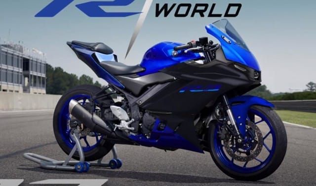 Hình ảnh được cho là chính thức của Yamaha R3 2022 Hình ảnh được cho là chính thức của Yamaha R3 2022