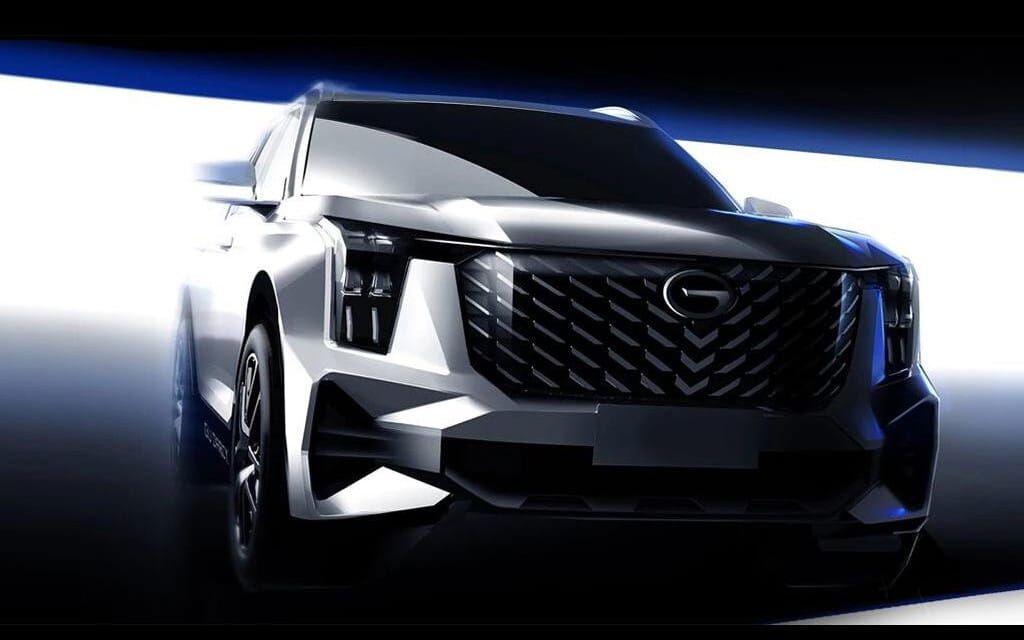 Thiết kế đầu xe của Trumpchi GS8 2022