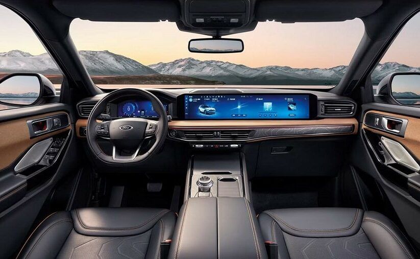 Nội thất Ford Explorer Kunlun Peak Edition