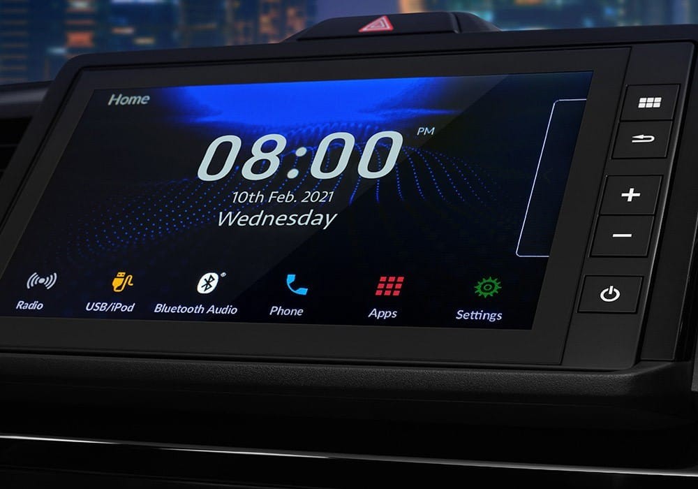 Màn hình thông tin giải trí của Honda City Hatchback 2021