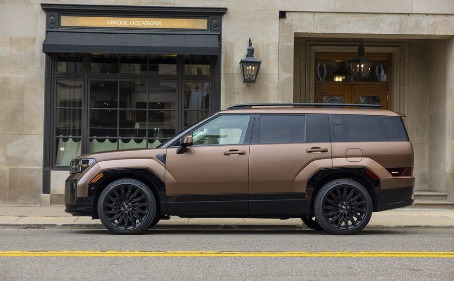 Thân xe Hyundai Santa Fe 2024