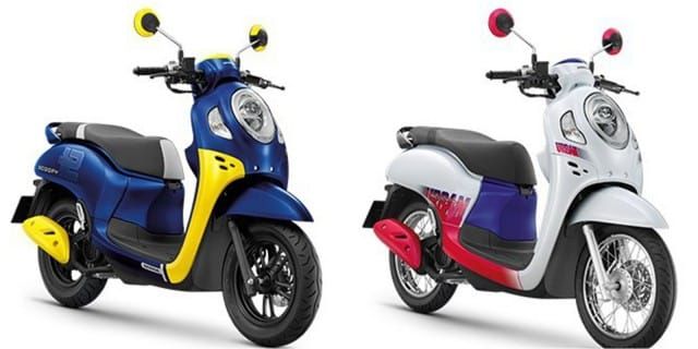 Bộ màu hoàn toàn mới trên Honda Scoopy 2021 Bộ màu hoàn toàn mới trên Honda Scoopy 2021
