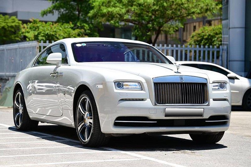 Rolls-Royce Wraith trắng