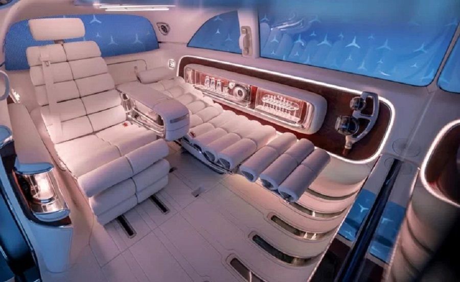 nội thất Mercedes-Benz Vision V