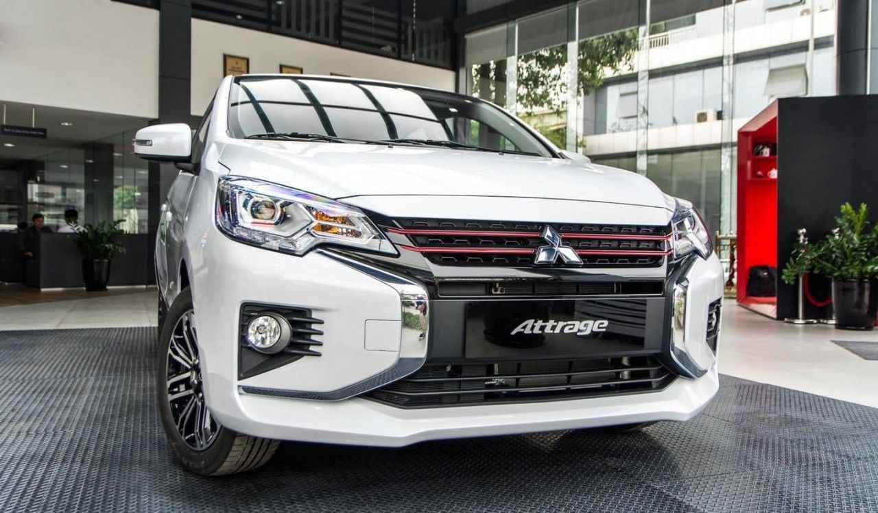 DUY NHẤT 1 XE MỚI  MITSUBISHI ATTRAGE CVT H 2023 MÀU TRẮNG