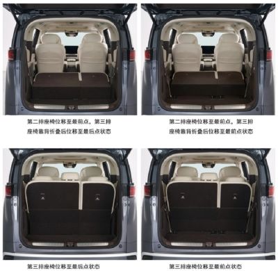 nội thất BYD Denza D9 EV