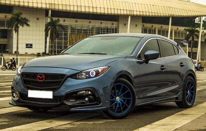 Mazda 3 hatchback được độ lại phần ngoại thất độc đáo