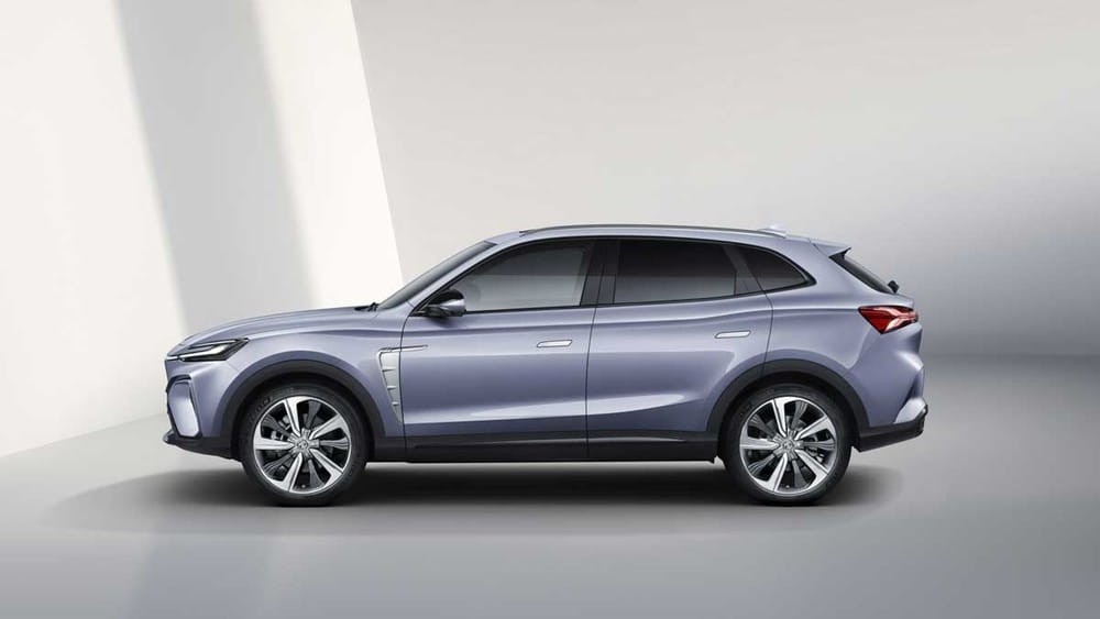 MG Marvel R Electric 2021 nhìn từ bên sườn MG Marvel R Electric 2021 nhìn từ bên sườn