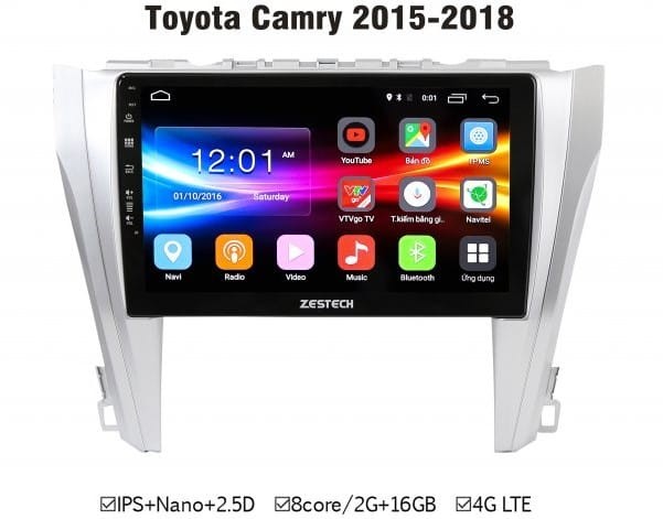 Màn hình DVD android Zestech zin theo xe