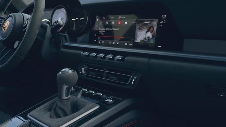 Nội thất Porsche 911 GTS 2022-2