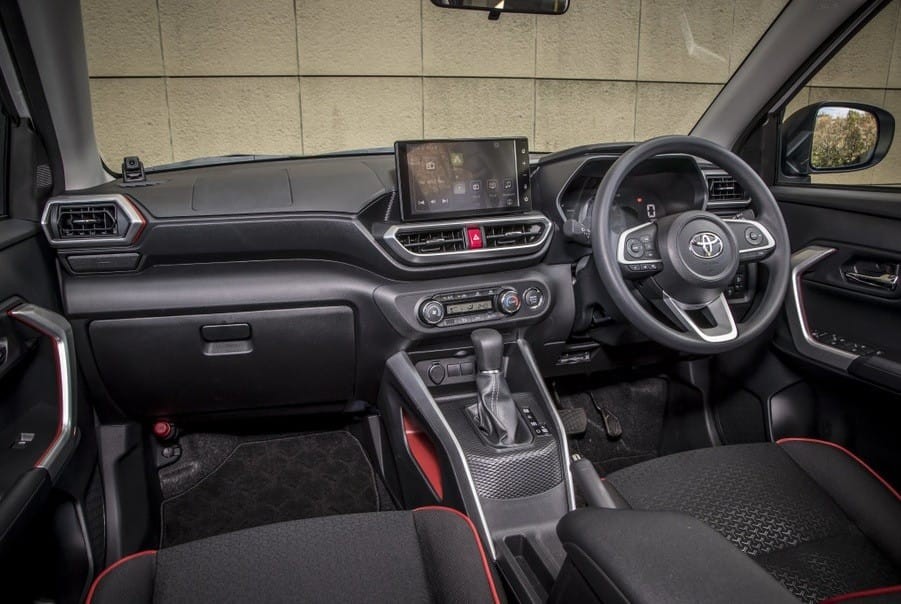 Nội thất của Toyota Raize 2021 tại Nhật Bản Nội thất của Toyota Raize 2021 tại Nhật Bản