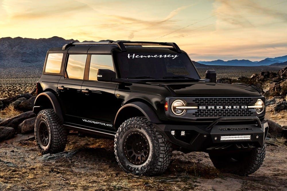 Mẫu xe Hennessey VelociRaptor 400 Bronco - Chiếc Ford Bronco độ mạnh 400 mã lực, dáng vẻ cực hầm hố