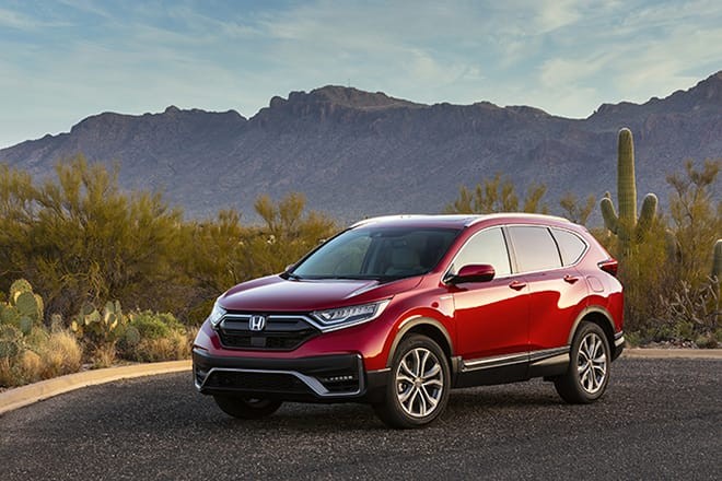 Honda CR-V 2021, đỏ