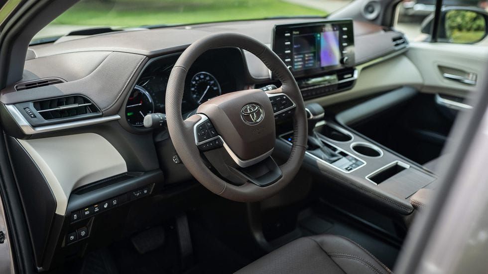 Nội thất Toyota Sienna 2021-2