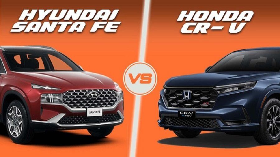 Honda CR-V Hybrid hay Hyundai Santa Fe Prestige