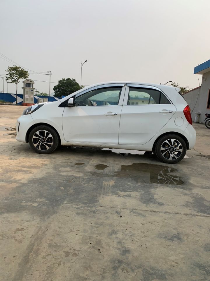 Bán xe moning SX 2016, máy 1.2 số sàn,màu trắng, nội thất kem