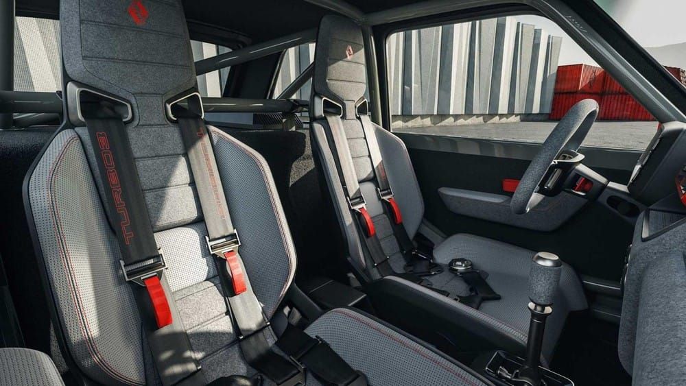 Ghế ngồi của Renault 5 Turbo 3