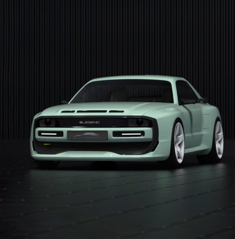 Phía trước của E-Legend EL1 Phía trước của E-Legend EL1
