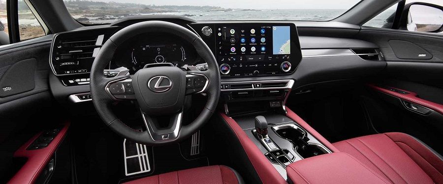 nội thất Lexus RX 500h F Sport Performance