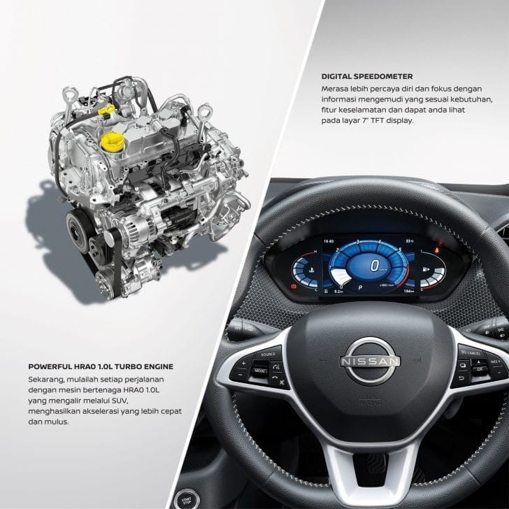 Nissan Magnite tại Indonesia dùng động cơ tăng áp 1.0L Nissan Magnite tại Indonesia dùng động cơ tăng áp 1.0L