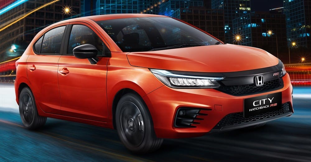 Honda City Hatchback 2021 tại Indonesia chỉ có bản RS nhưng có 2 lựa chọn hộp số
