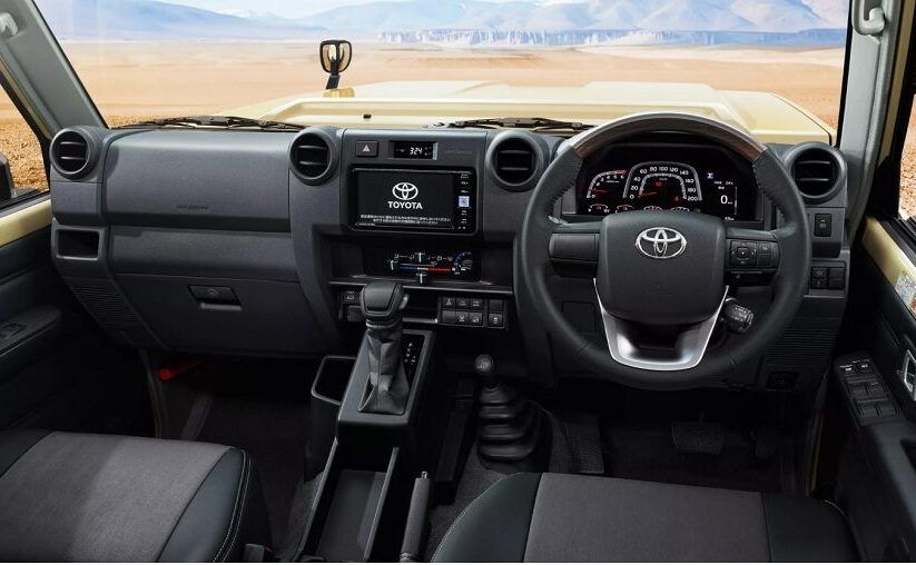 Nội thất Toyota Land Cruiser 70 Cổ Điển 2024