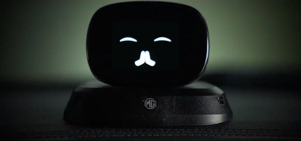 Rô-bốt tương tác hỗ trợ tính năng trợ lý ảo AI của MG Astor 2021