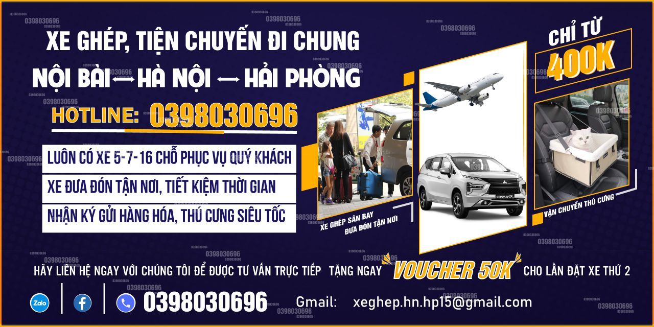 XE GHÉP NỘI BÀI HẢI PHÒNG✅️