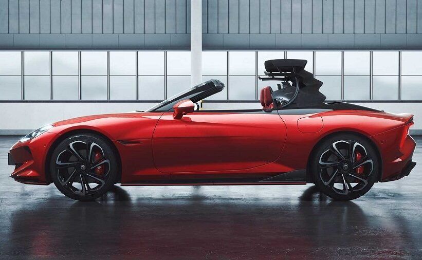 Thân xe MG Cyberster 2024