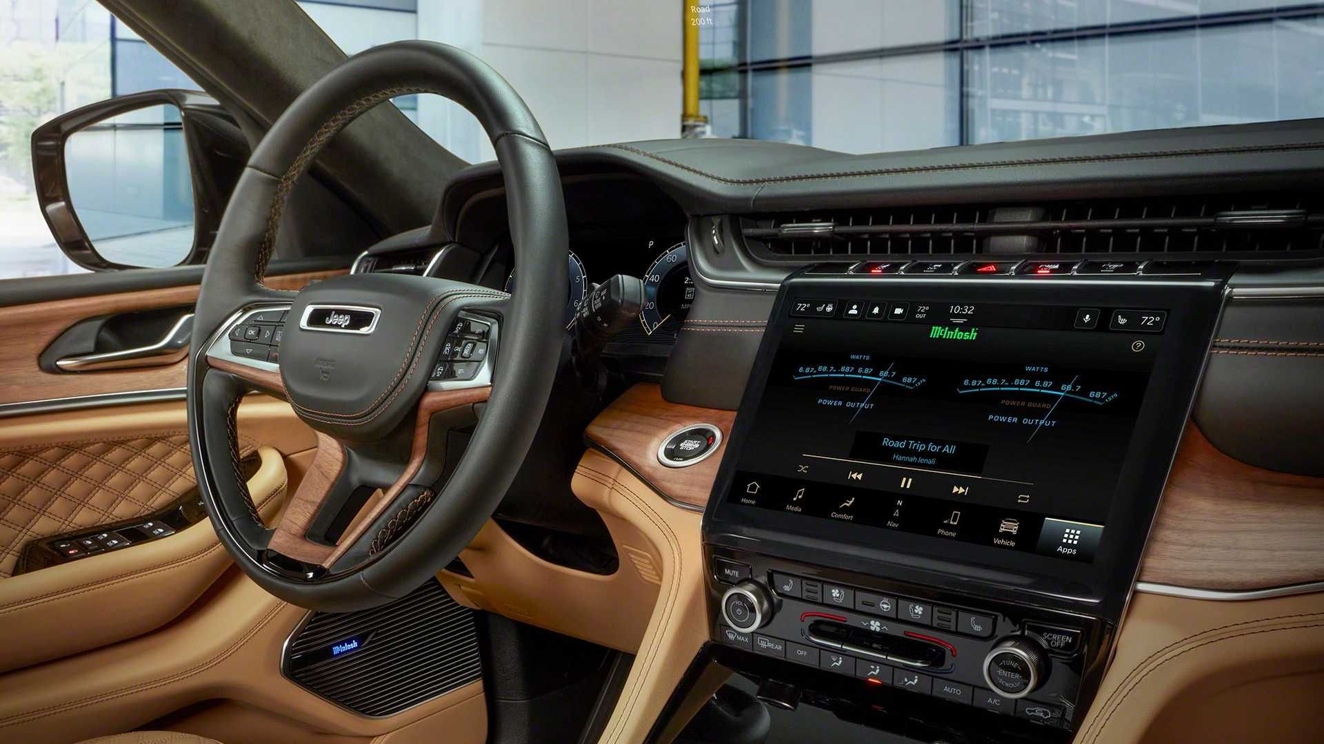 Nội thất Jeep Grand Cherokee L
